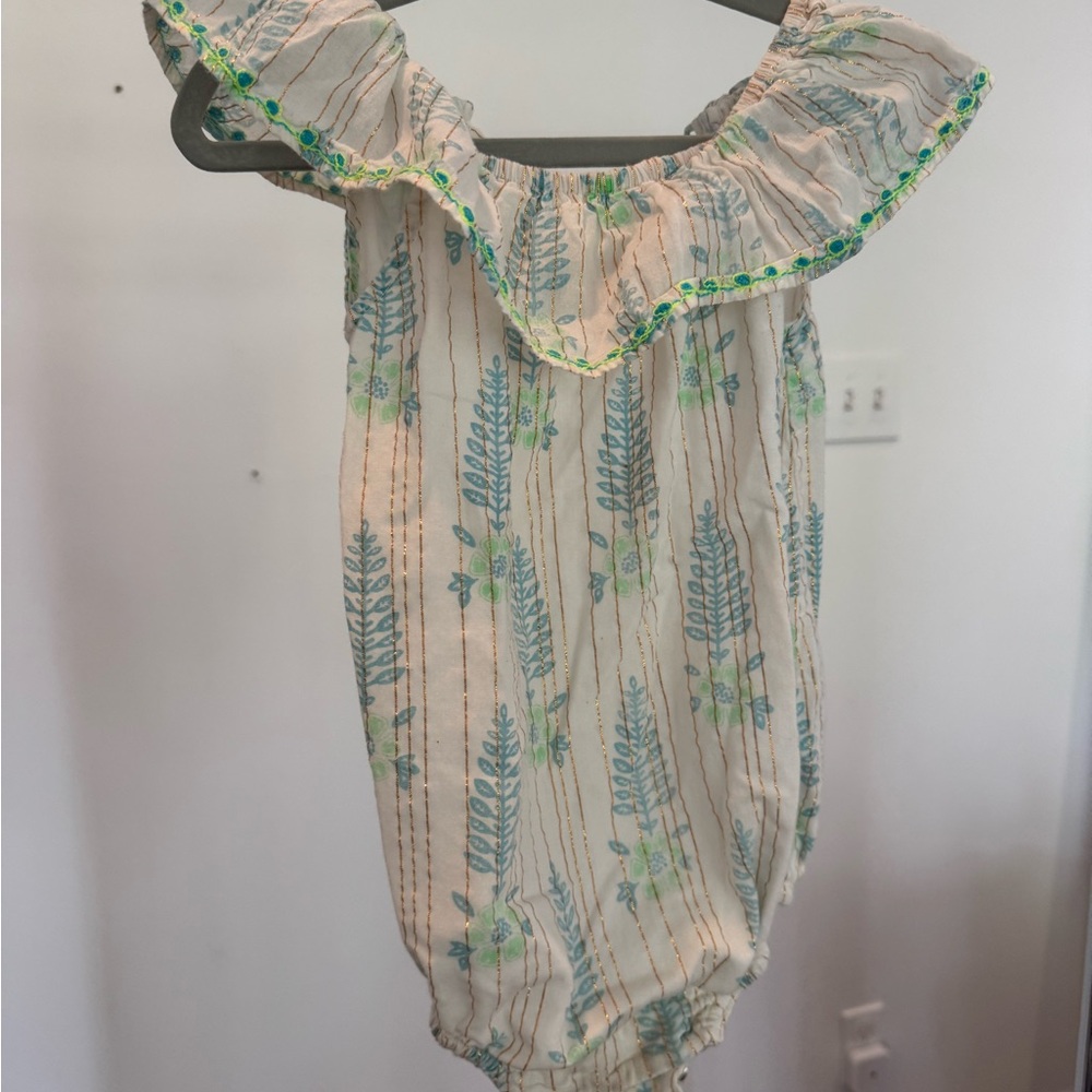 Floral Ruffle Baby Romper 18-24 months